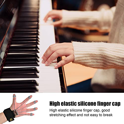 Zceplem Finger Strengthener, 5Pcs Elastic Silicone...