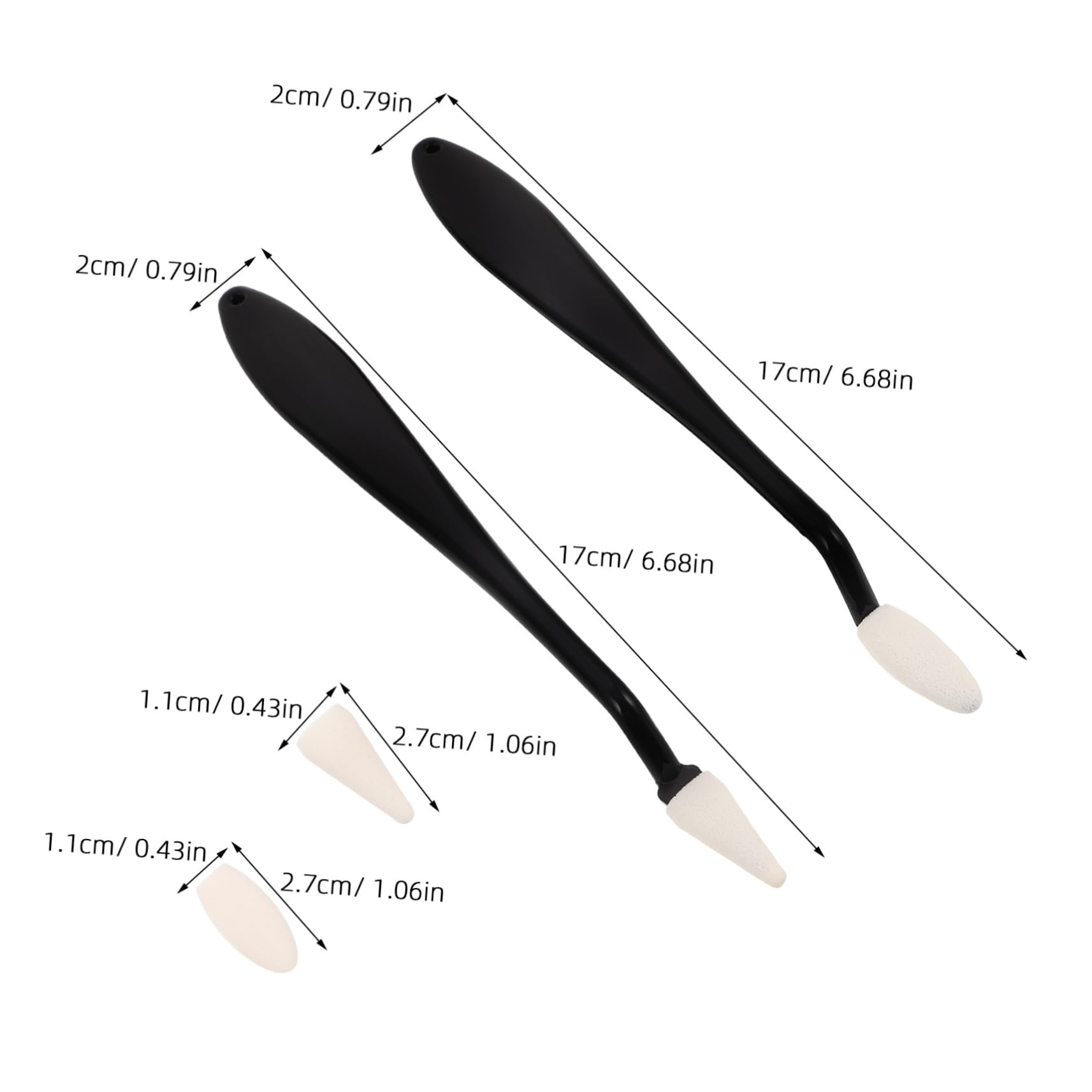 VILLCASE Artist Sketch Eraser Sponge Pen for Drawing Smudge Tool Highlighter Art Erasers for Students Art Blender Stumps