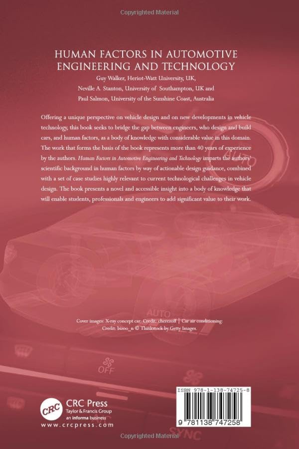 Human Factors in Automotive Engineering and Technology (Human Factors in Road and Rail Transport) - Image 2