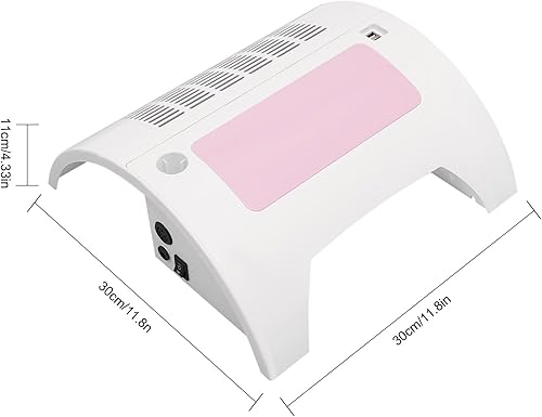 Miniatura 9 de Lámpara de uñas 5 en 1, colector de polvo de uñas con taladro de uñas y lámpara de escritorio LED, lámpara LED de uñas para esmalte de gel para