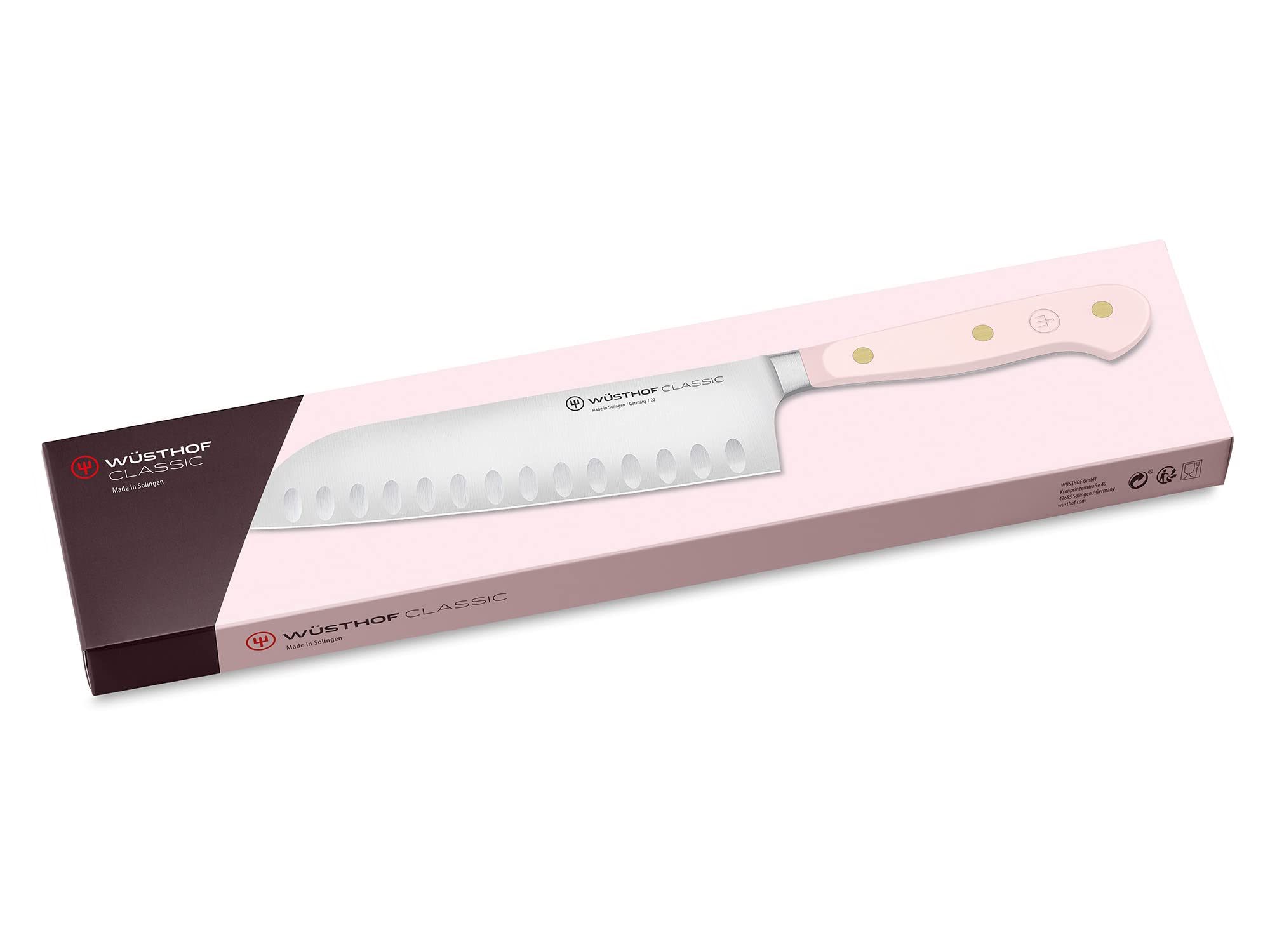 WÜSTHOF Classic Santoku 17 cm, Pink Himalayan Salt (rosa)