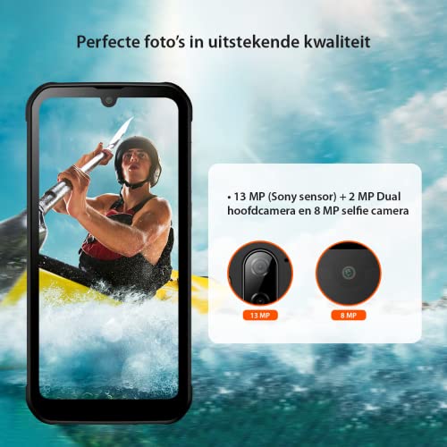 Gigaset GX290 Plus Outdoor Smartphone - wasserdicht IP68, Military Standard 810G - Display Corning...