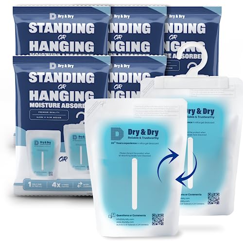Dry & Dry 5-Pack Moisture Absorbers & Odor Eliminators