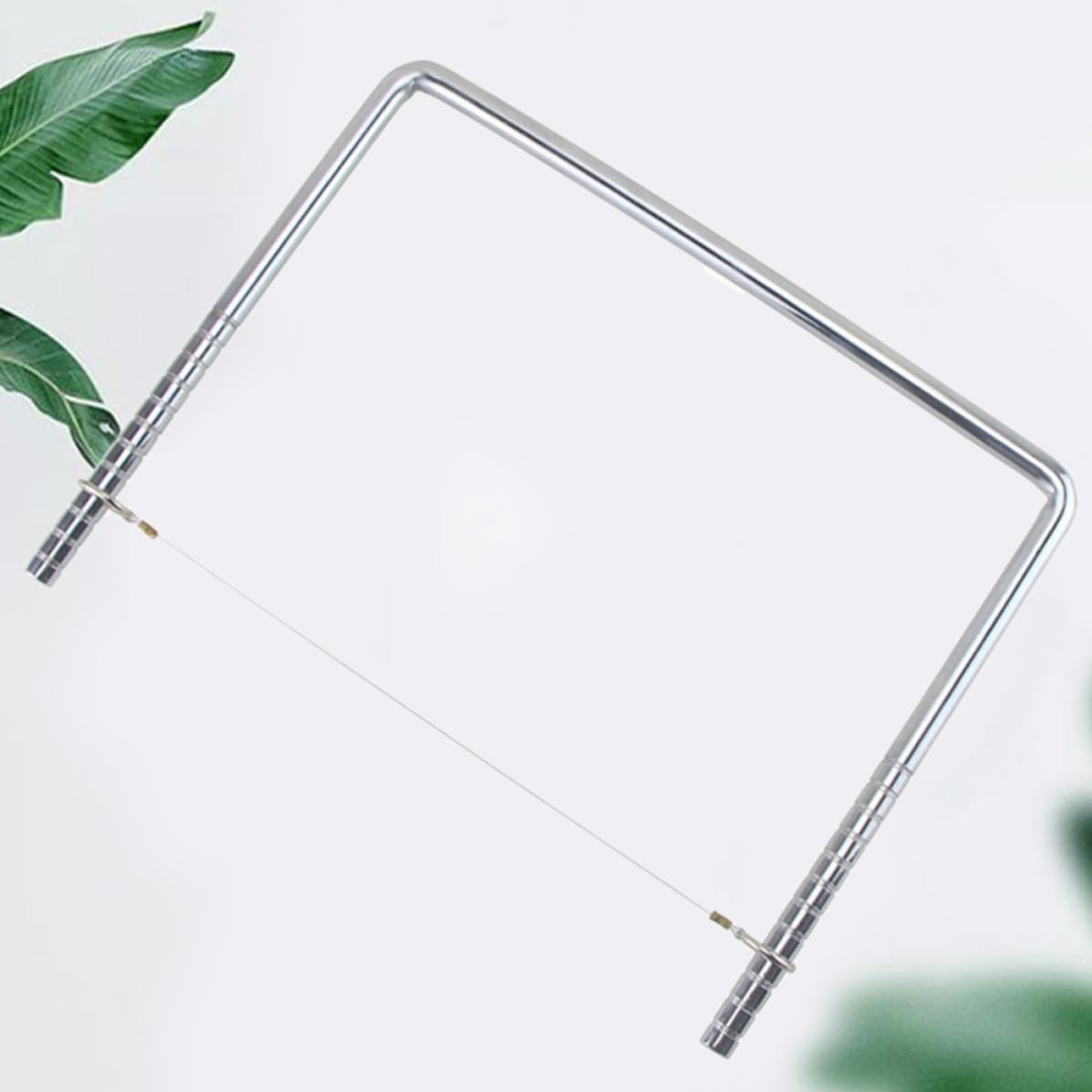 ABOOFAN 1stück All Steel Arch Form Mud Cutter aus Rostfreiem Stahl Verstellbarer Tonschneider mit Skala Langlebiges Töpferwerkzeug für Keramik Schlamm und DIY kunsthandwerk