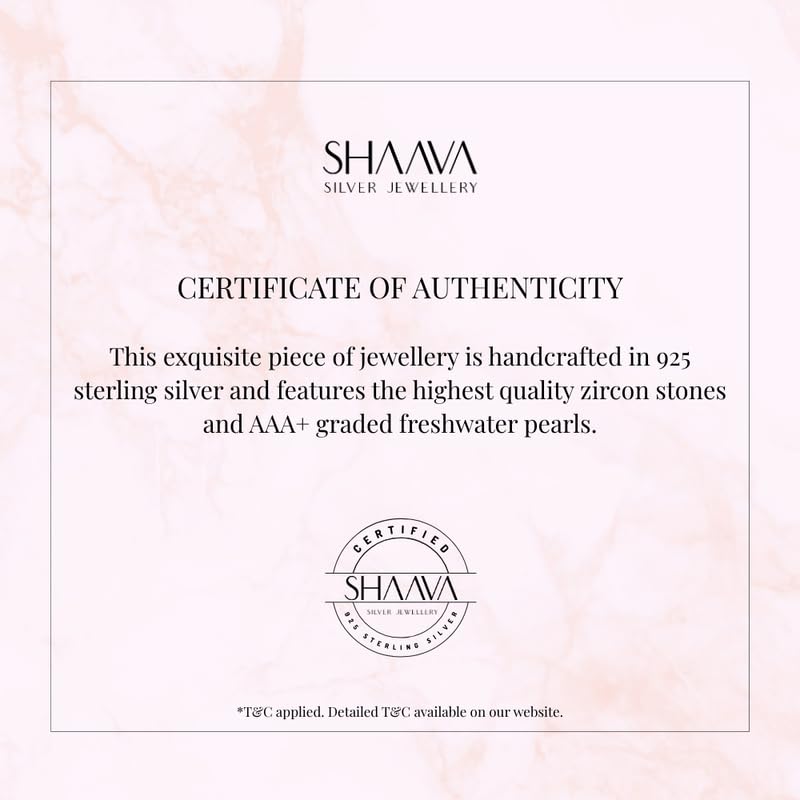 Image of Pure Silver Stud Earrings | Rhodium Plated | 6 Months Warranty