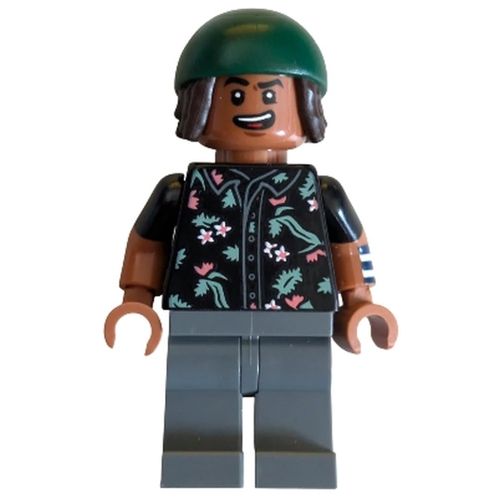 LEGO One Piece Minifigures Collection, Loose Characters from Sets (Usopp - Dark Green Bandana), Multicoloured