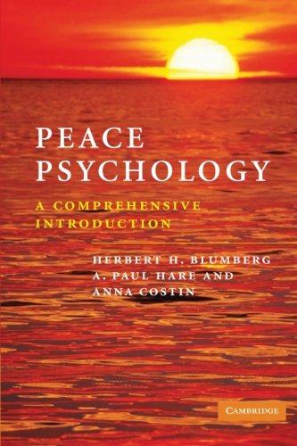 Peace Psychology: A Comprehensive Introduction