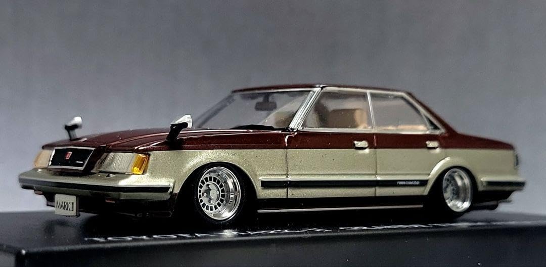 1/43 トヨタ チェイサー改 GX61 SSRマークⅡ アルミ製 深リム 街道