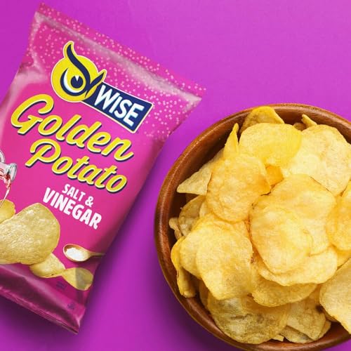 Wise Foods Salt & Vinegar Potato Chips Sharing Size Bags (4 Bags) image 4