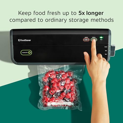 Image of FoodSaver Precut Vacuum Sealer Bags for Airtight Food Storage and Sous Vide Cooking, BPA-Free, 1 Quart, 44 Count (Pack of 4)
