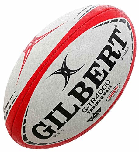 Cucito a mano. Gilbert G-TR4000 - Palla da allenamento G-tr4000, colore: rosso, 3