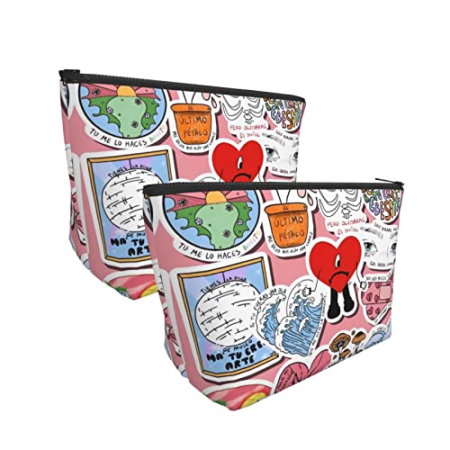 Hyclam Zippe Travel Bag Cosmetic Rabbit Toiletry Bag Bad Cosmetic Bag Red Heat Merch Handbag Wallet Pencil Case Makeup Women Pouch #TOP2