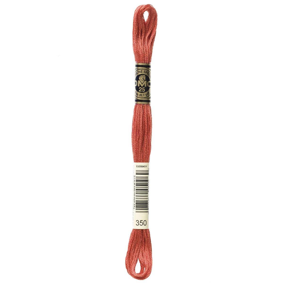DMC Embroidery Floss Mouline Stranded Cotton Thread for Hand Embroidery and Sewing - Colour No: 350-12 x 8m Skeins โ image 1
