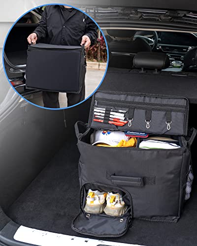 Big Crazy Golf Trunk Organizer Storage, Waterproof Golf Travel Storage Locker Organizer, Car Organizers And Storage With Separate Compartment For Storage Shoes, Golf Accessories Gifts For Men #TOP6