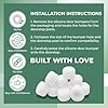 Renovators Supply Manufacturing Silicone Door Stopper Tip 5/8 in. White Premium Silicone Door Stopper Tips 10 Replacement Caps #5