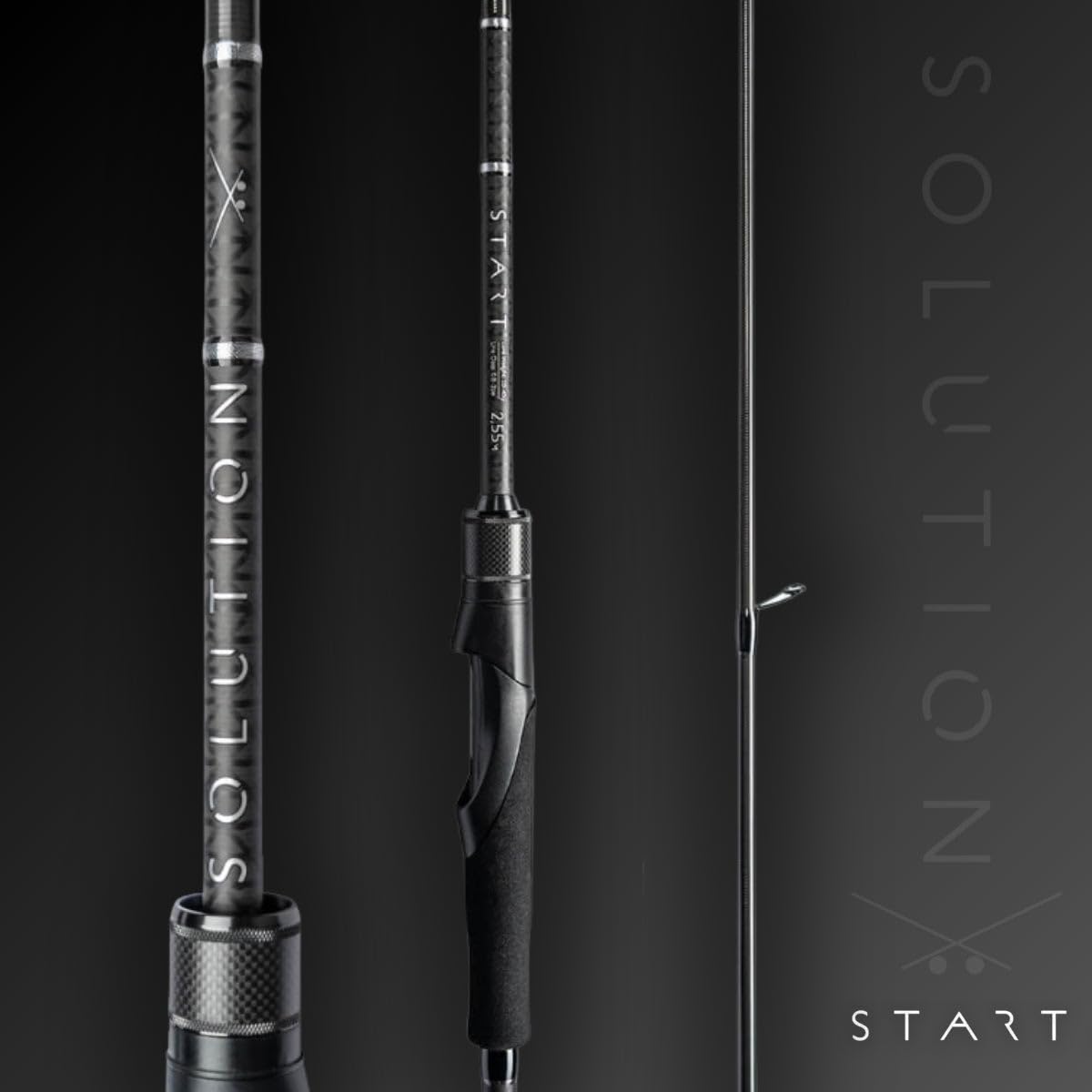Big L Solution Start Combo - Monkey Lures Angel-Set, Spinnrute mit Rolle bespult für Einsteiger und Profi inkl. Angeltasche