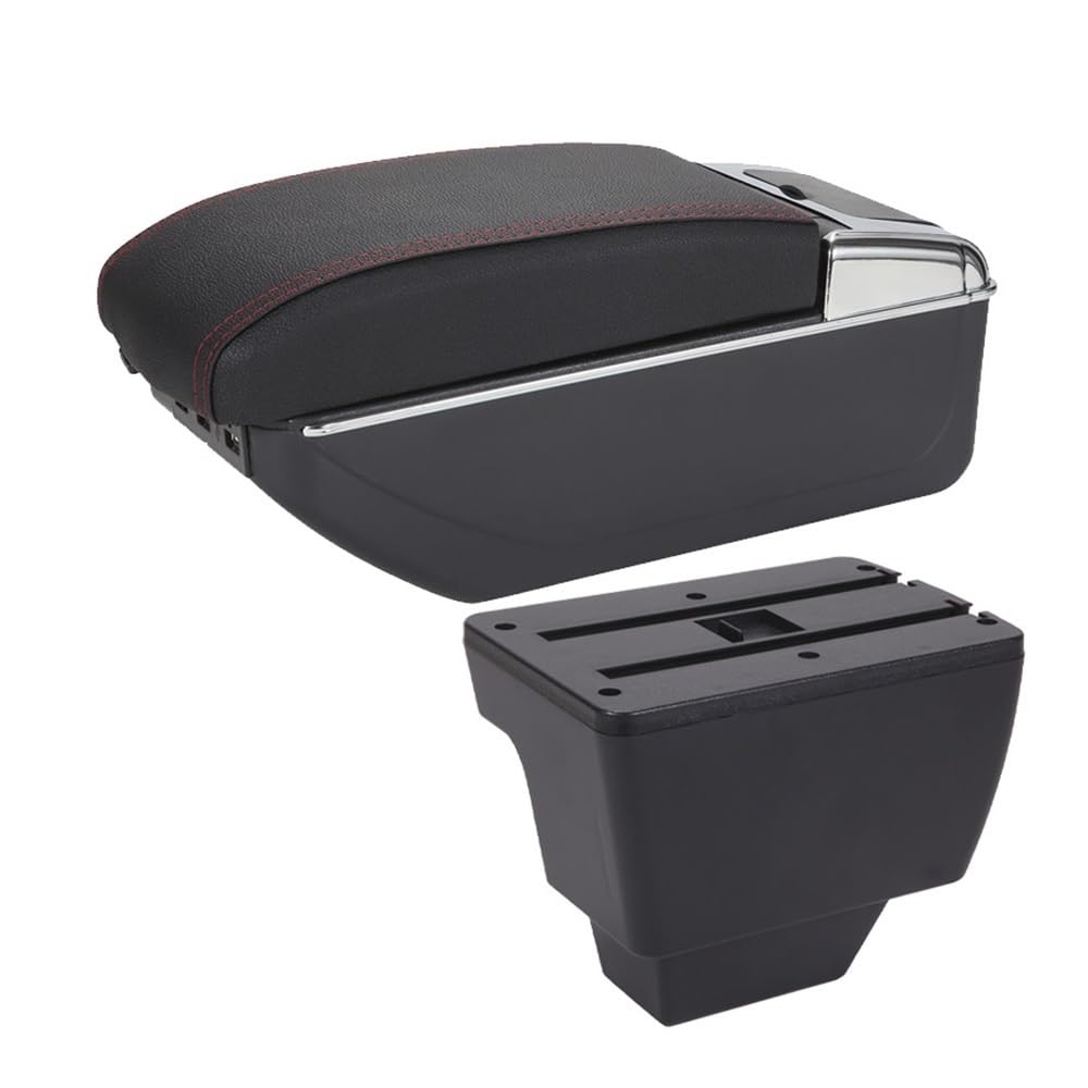 Aierdeyp B1 Black Red 7Usb Car Armrest Box For Renault For Kardian Car Armrest Box