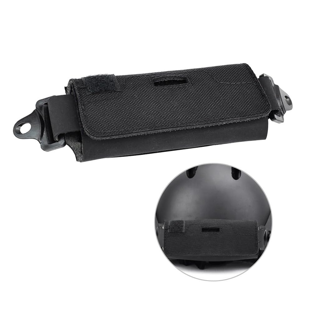 DONGKER Borsa per il peso di bilanciamento del casco, borsa tattica del contrappeso del sacchetto del contrappeso del casco per il casco tattico del