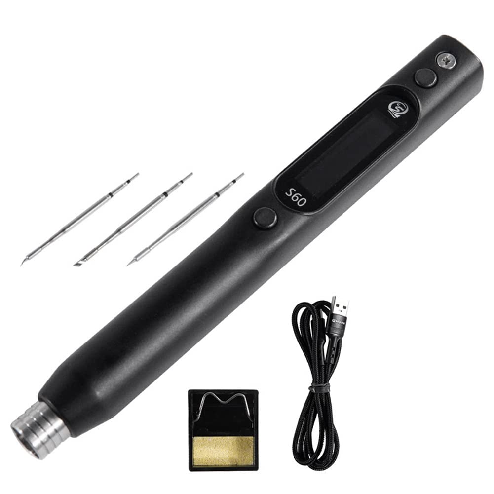 ViaGasaFamido Punte di Saldatura S60 Compatibili con Testa Serie C210 - Ricambio Professionale di Alta qualità per Saldatura Elettronica con Precisione e Lunga Durata per Professionisti