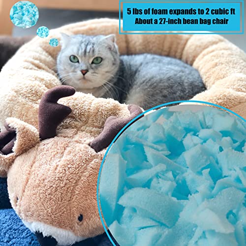 Boxin Bean Bag Filler,10 Lbs Shredded Memory Foam Filling For Bean Bag Refill Pillow Dog Bed Chairs Ottoman Couch Cushion Stuffed Animals Arts Crafts #TOP5