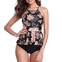 Lavany Womens Swimsuit Lavany Women'S Halter Neck Padded Swimsuits Fashion Tops Bottom Bathing Suit Bikini