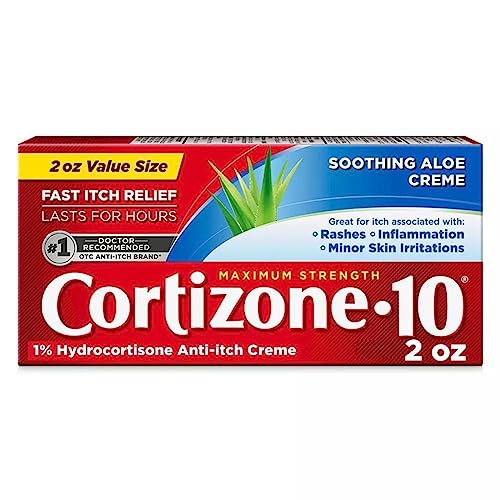 Cortizone-10 Max Strength Cortizone-10 Crme, 2oz Boxes (Pack of 2)