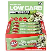 Body Science Chocolate Mint High Protein Bar - Box of 12 (60g each)