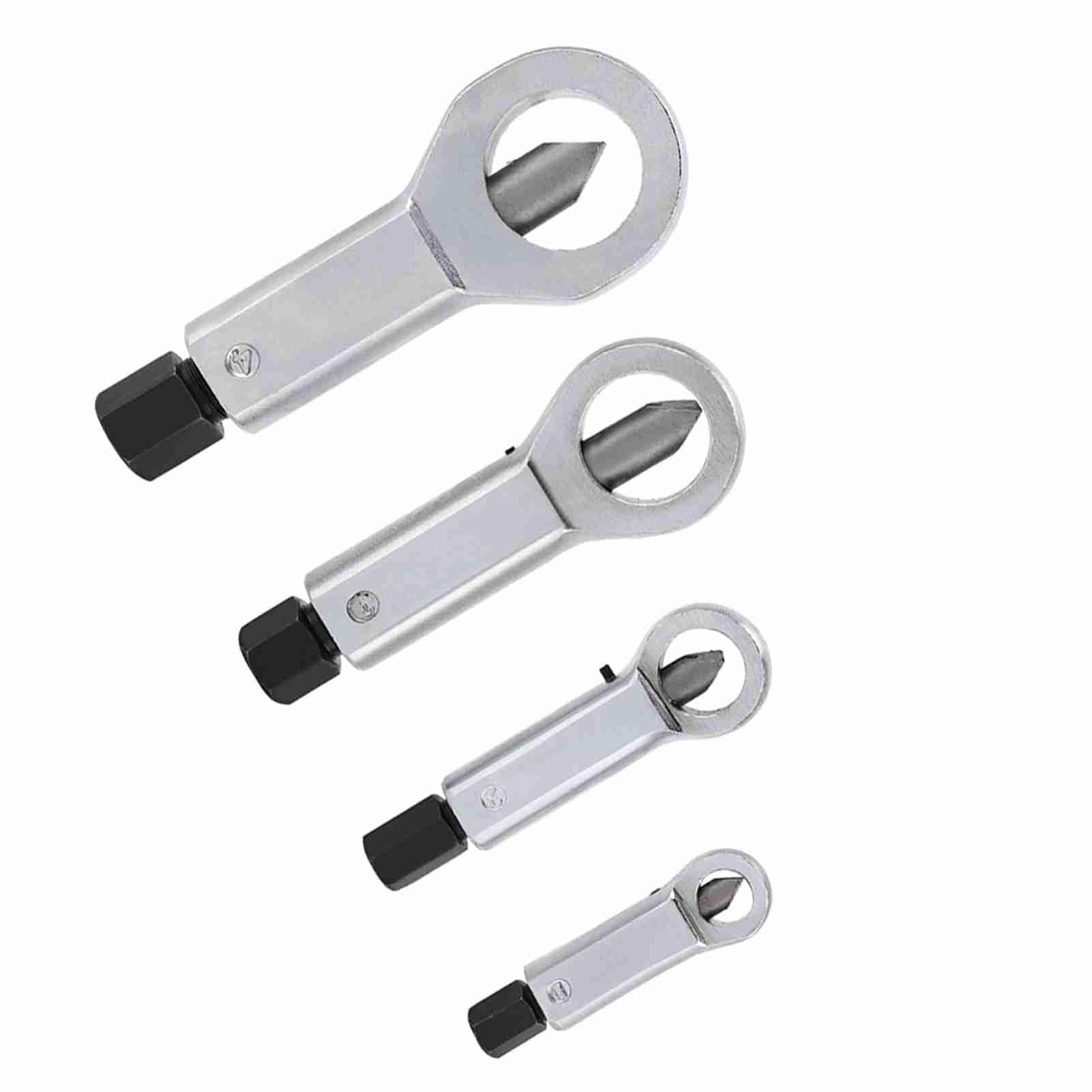 Zerodis Auftriebssatz von Universal Nut Cracker -Entferner, Geeignet Zum Aufteilen und Entfernen von Korrodierten Festgeklebten Nüssen, Hergestellt aus Premium -Stahl mit Hoher Härte, Einfach zu