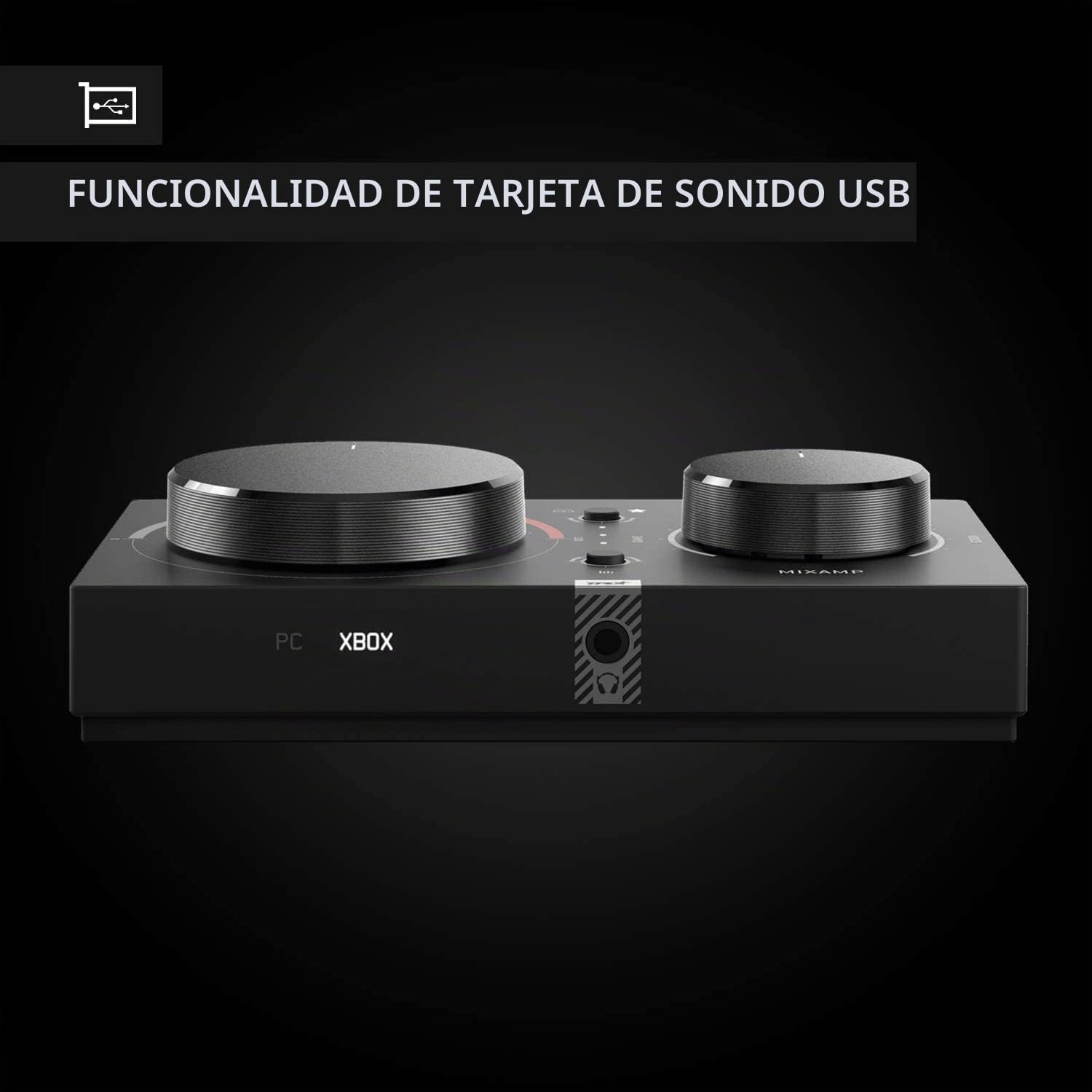 ASTRO Gaming A40 TR Auriculares alámbricos y MixAmp Pro TR | Auriculares 4.ª gen, Audio V2, Dolby ATMOS, control de balance juego/voz, Xbox Series X|S/One/PC - Negro/Rojo