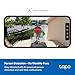 Tapo 1080p Outdoor Wireless Security Camera - Up to 180-Day Battery, Person Detection, Color Night Vision, Subscription-Free Local Storage or Optional Cloud, Works with Alexa & Google Assistant, C400