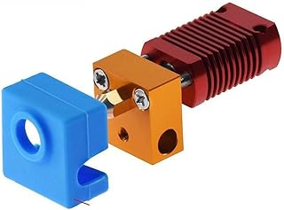 APAAZO CR10 Assembled Extruder Heater Block Full Metal Hotend Kit or CR10 CR10S Ender3 1.75mm 0.4mm Nozzle Heating Block 3d Print (Color : J-Head)