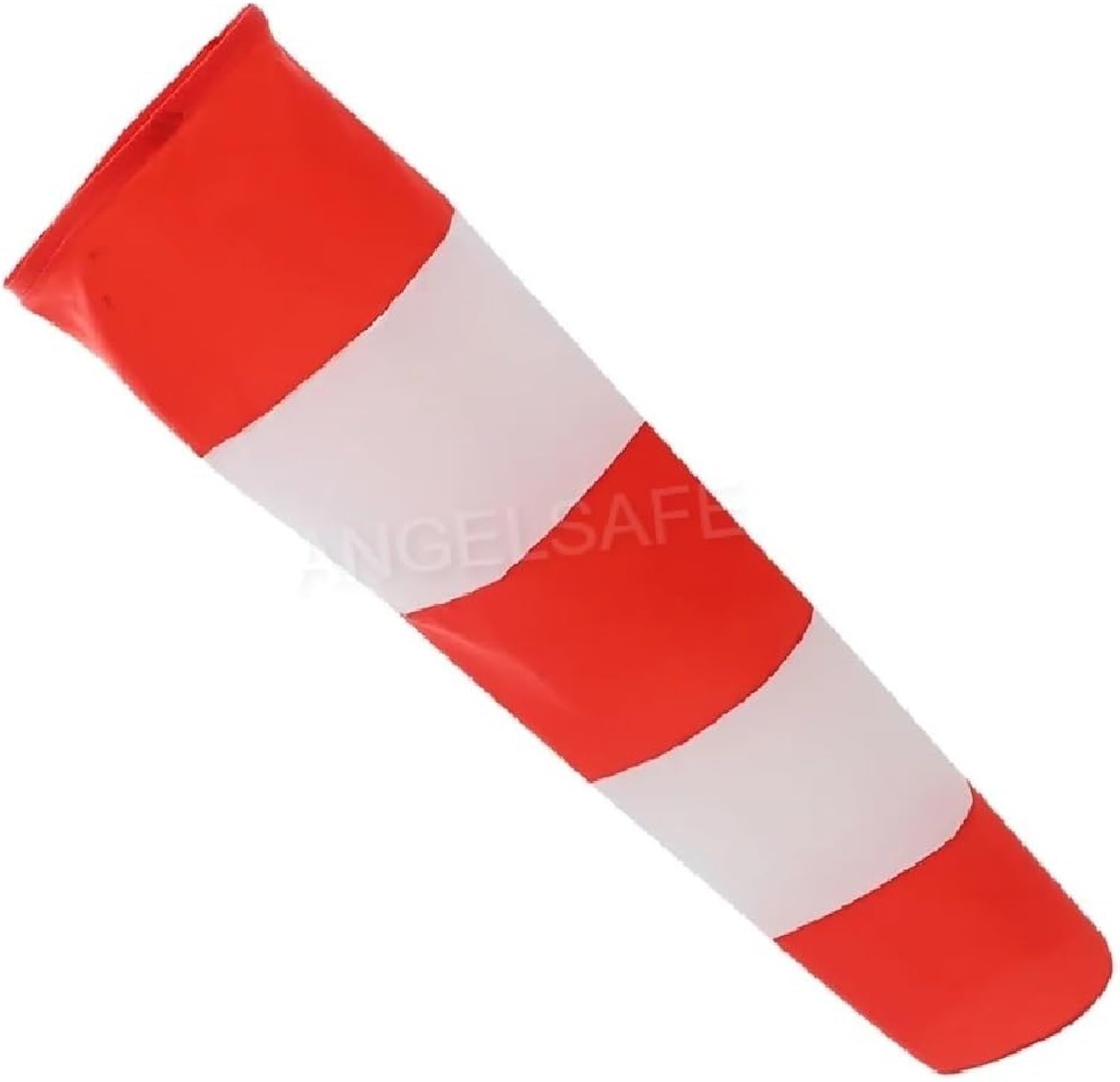 ANGELSAFE® Double Layer Windsock Flag, Red and White Wind Direction Indicator for Airport and Industries with Rope-picture-28