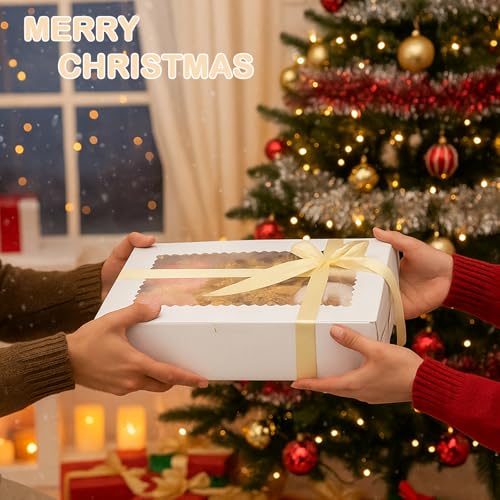 50% OFF en paquete de 24 cajas de galletas con ventana para regalos