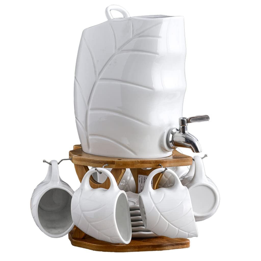 Réservoir à eau en céramique haute température avec robinet distributeur chic