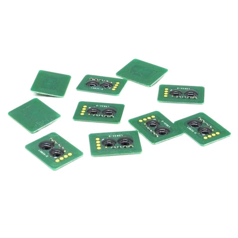 Tambour à Puce de Toner adapté for OKI C831 C841 C831dn C831cdtn C841cdtn(4Pcs Drum Chips)