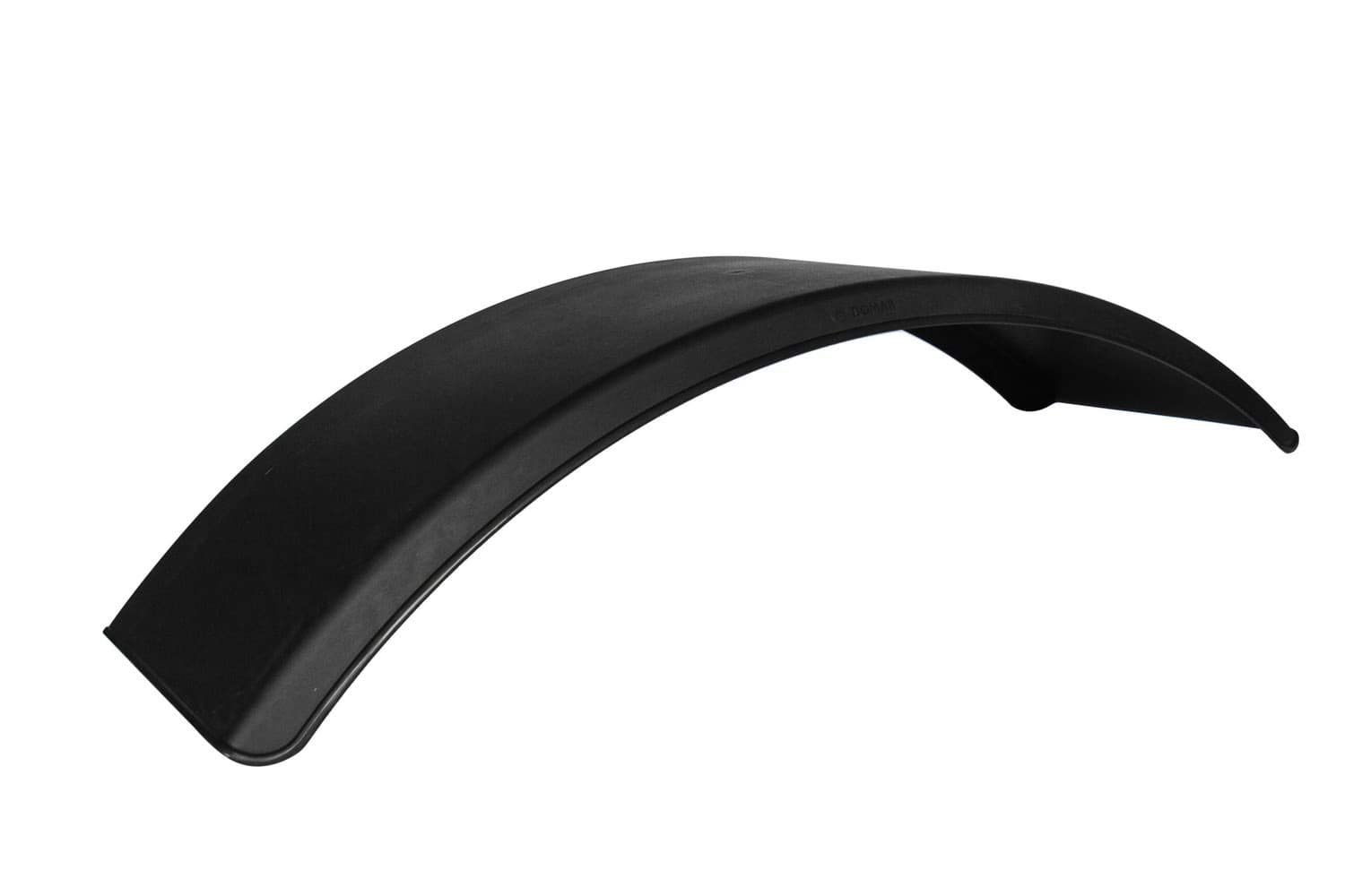 DOMAR Guardabarros simple para maquinaria agrícola 20 a 28 pulgadas paso de rueda plástico 1100 x 410 mm cubierta protectora antibarro accesorio tractor industrial