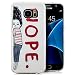 Produktbild Saxonia Samsung Galaxy S7 Edge Hülle Silikon Case Schutzhülle Ultra Slim Back Cover mit Motiv Nope