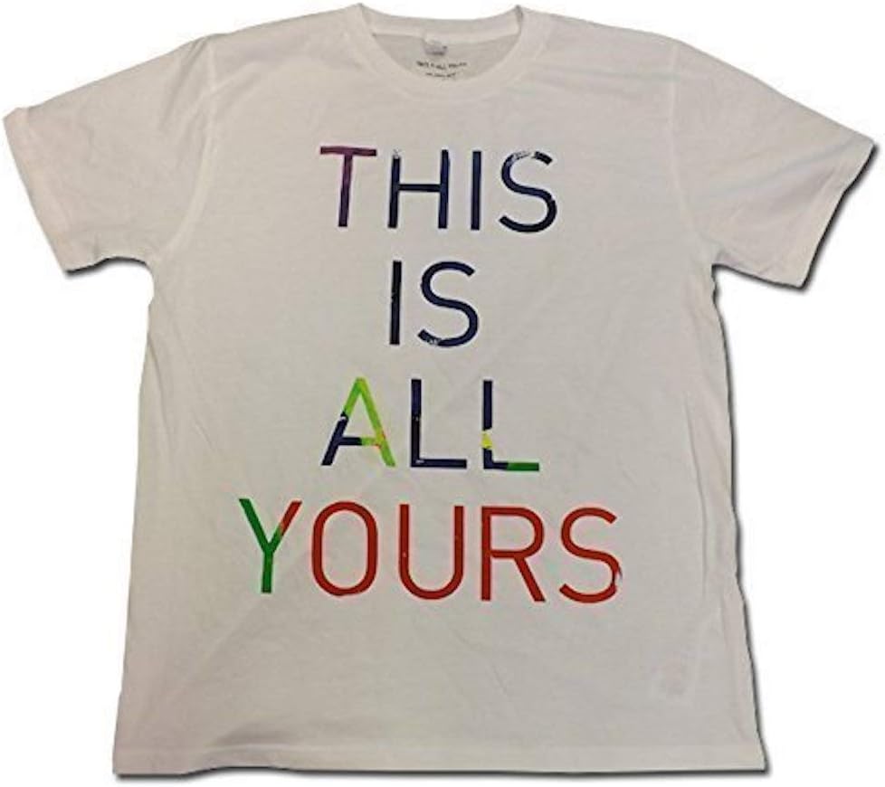 alt J - This is All Yours Tour - Official Mens T Shirt (M)