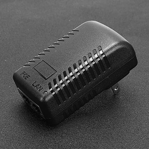 POE Injector, 24W DC 24V 1A Adaptador de Corriente con Protección contra Cortocircuito, Sobrecorriente y Sobretensión, para Dispositivos Bluetooth POE Estándar IEEE802.3 (Enchufe US) miniatura 4