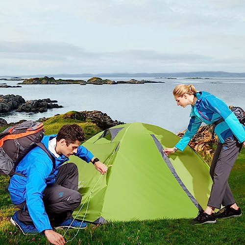 Carpa de camping doble capa para 2 personas miniatura 2