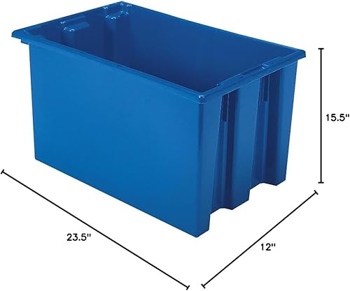 Miniatura 2 de Akro-Mils 35240 Contenedor de almacenamiento de plástico nido y apilable y bolsa de distribución, (23-1/2 pulgadas de largo x 15-1/2 pulgadas de