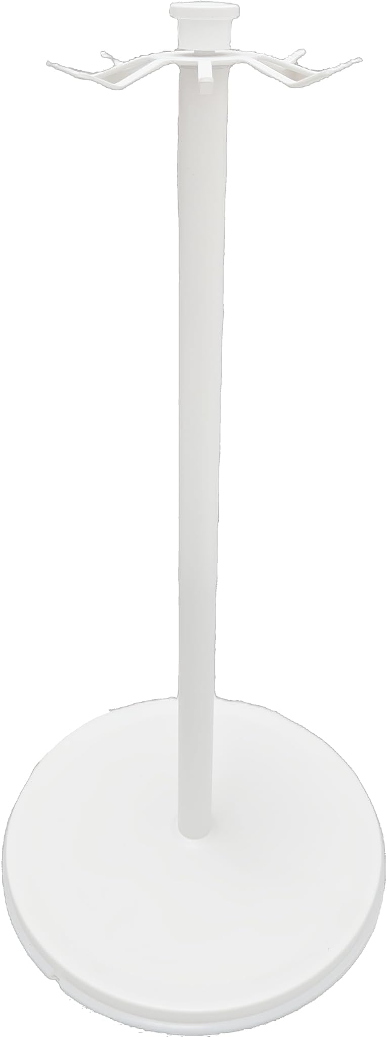 Kitchen Utensil Hanger Stainless Steel Utensil holder Rotatable Cooking Utensils Holder with 8 Hooks, Hanging Spoon Spatula Holder , White (Without Kitchen Utensils)