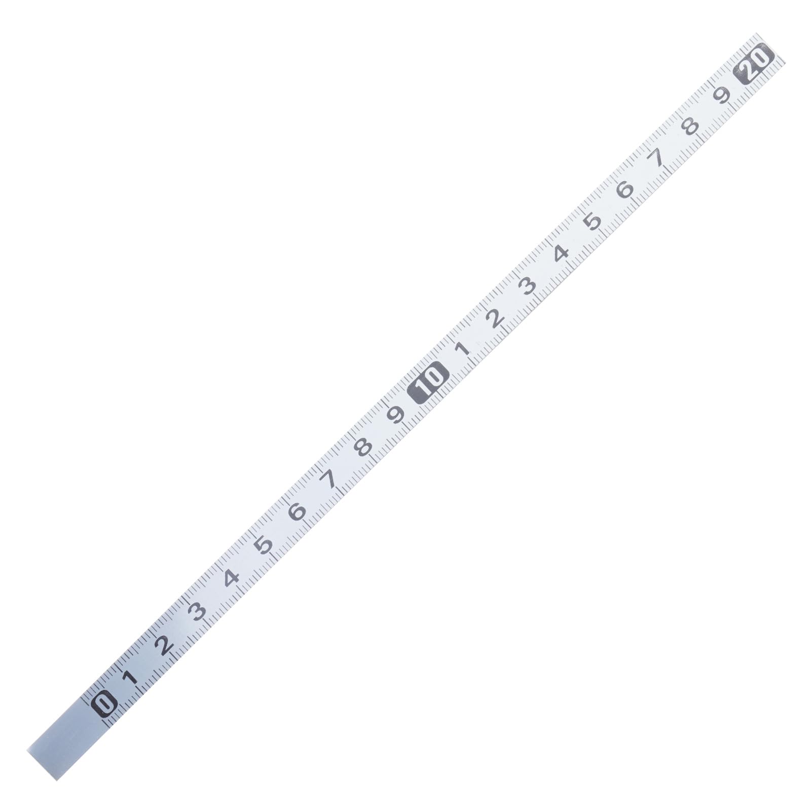 Bottone 20 Cm Stainless Stee Stick Measuring Tape 10Mm Wide Precisions Ensures Secure Placement For Students & Professional Adhesive