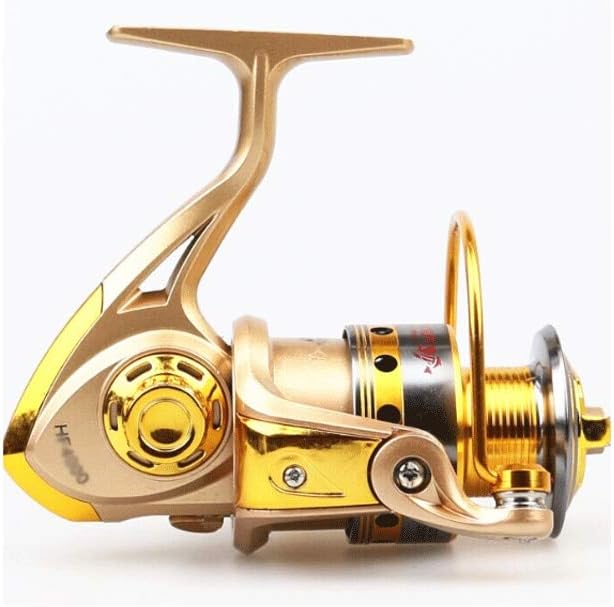 Fishing Wheel Full Metal Reel Rocker Stainless Steel Silk Spinning Throwing Rod