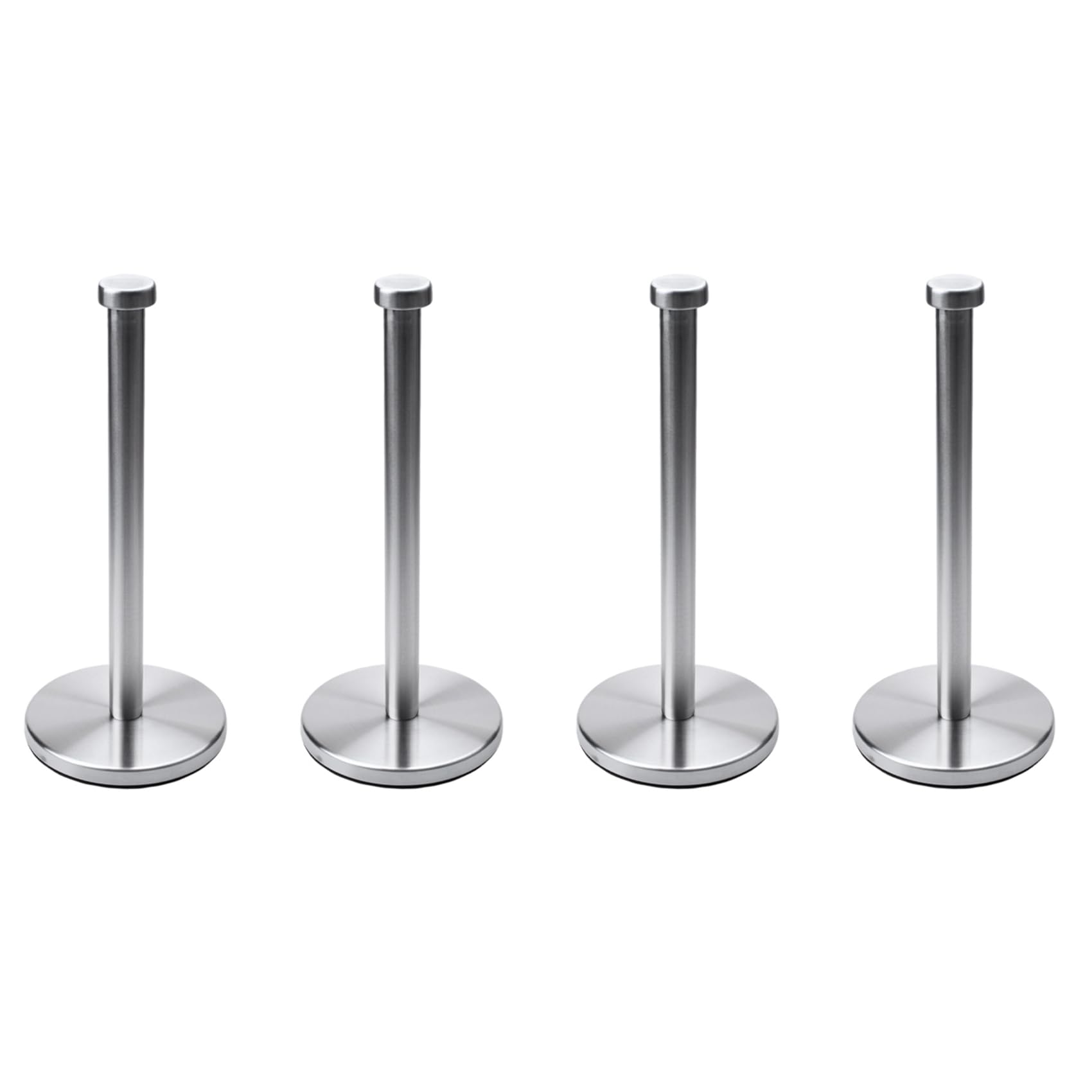 Vjsujehgy 4X Stainless Steel Roll Paper Towel Rack Kitchen Tissue Holder Bathroom Toilet Paper Stand Napkin Rack House Tool