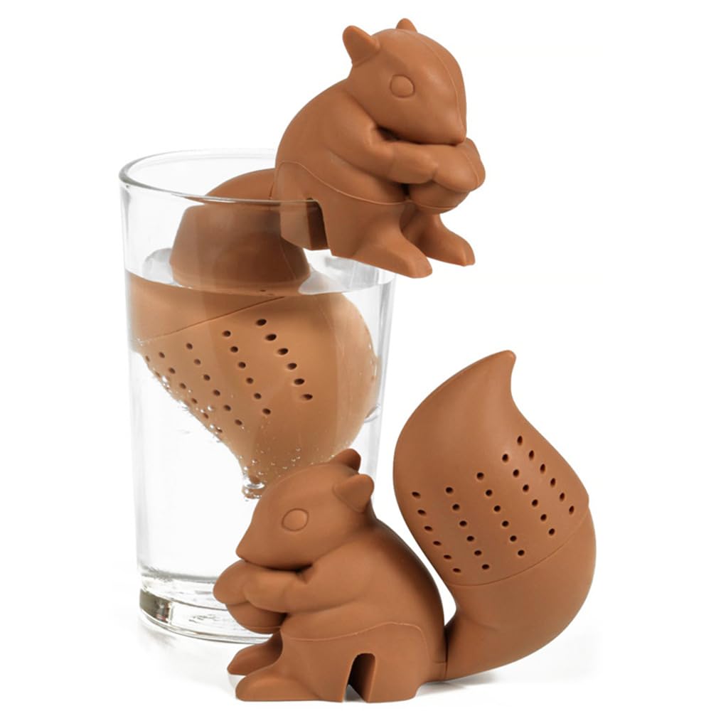 PASSOIRE A THE,Red--Infuseur à Thé En Silicone En Forme De Sucette Créative, Tasse à Bonbons En