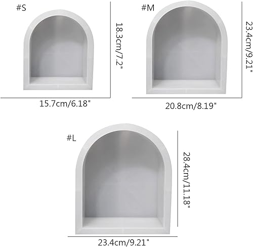 Miniatura 6 de Molde de resina de arco, sujetalibros Moldes de resina para preservación de flores, arte de resina, fundición de arte de bricolaje, luz nocturna de