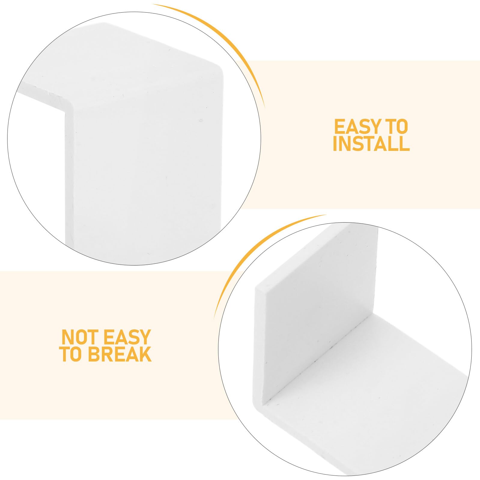 STOBAZA 500pièces Protections Angle pour Colis Carton pour Boîtes Expédition Absorbeurs de Chocs pour Cartons Ondulés Utilisation Facile sans Outil