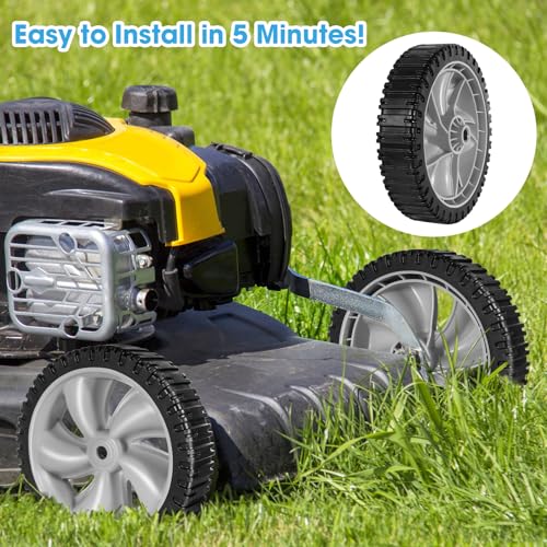 Lawn Mower Wheels 2 Pack 8\" Lawn Mower Wheel for MTD 734-04563