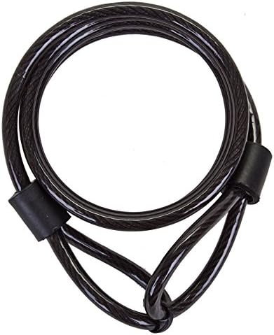 Sunlite Coiled Cable, 8mm x 6 ft, Black